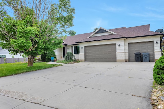 2101 W 325 S, Mapleton, UT 84664 - view of front of house with an attached garage, driveway, and roof with shingles