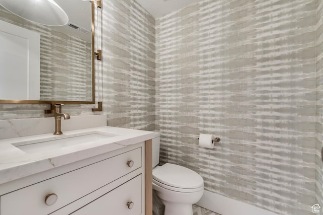 1366 S 370 E, Salem, UT 84653 - bathroom featuring tile walls, vanity, and toilet