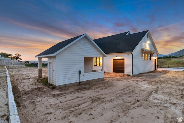 1366 S 370 E, Salem, UT 84653 - view of back of house at dusk