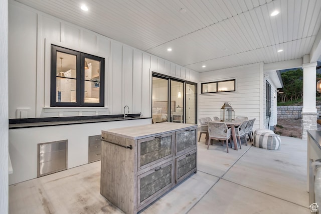 1366 S 370 E, Salem, UT 84653 - view of patio featuring outdoor dining space, a sink, and area for grilling