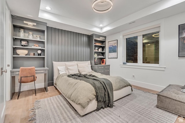1366 S 370 E, Salem, UT 84653 - bedroom featuring wood finished floors, baseboards, and recessed lighting