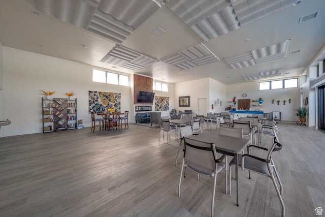 3610 S 805 E Unit 233, Millcreek, UT 84106 - dining room featuring wood finished floors