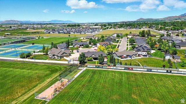 674 S 150 W, Hyde Park, UT 84318 - aerial perspective of suburban area with a mountainous background
