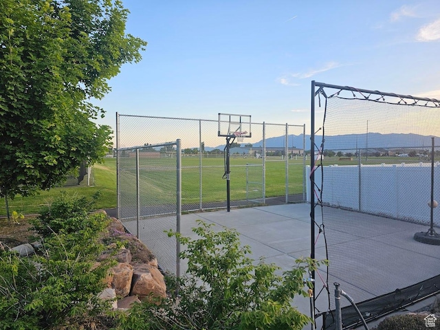 674 S 150 W, Hyde Park, UT 84318 - view of basketball court with community basketball court