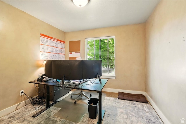 674 S 150 W, Hyde Park, UT 84318 - office area featuring baseboards
