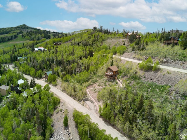 332 W Pinehurst Dr, Brian Head, UT 84719 - drone / aerial view of a heavily wooded area