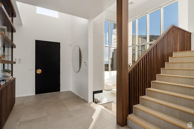 3147 S Mesa Verde Cir, Hurricane, UT 84737 - entryway with stairway and baseboards