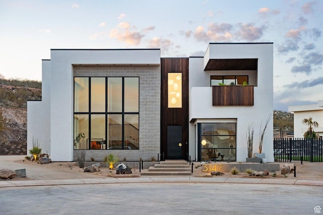 3147 S Mesa Verde Cir, Hurricane, UT 84737 - view of contemporary home