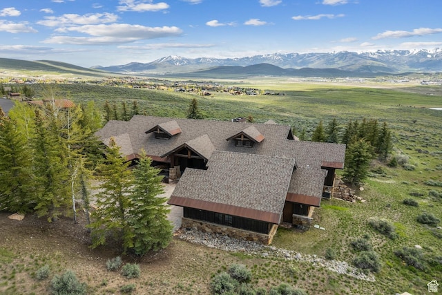 7701 N W Hills Trl, Park City, UT 84098 - view of mountain backdrop featuring rural landscape