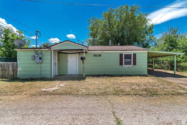 160 E 230 N, Tooele, UT 84074 - view of front of house with a carport and driveway