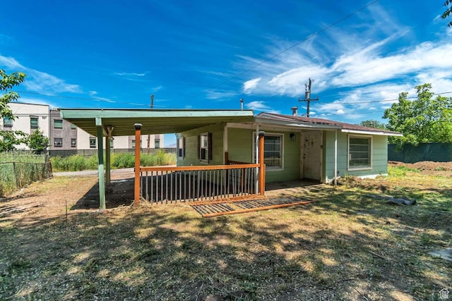 160 E 230 N, Tooele, UT 84074 - back of house featuring an attached carport