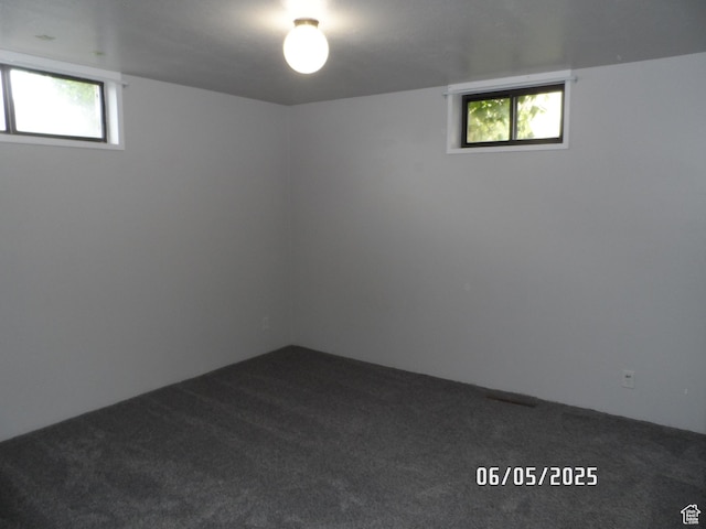 288 W 775 N, Logan, UT 84321 - basement featuring dark carpet and healthy amount of natural light