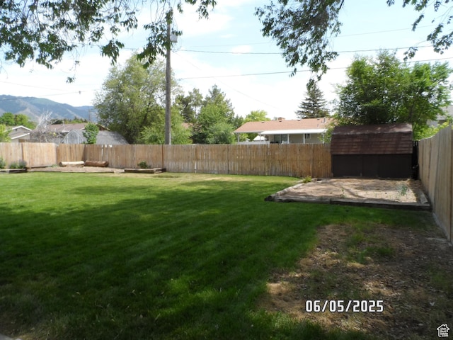 288 W 775 N, Logan, UT 84321 - view of yard with a mountain view