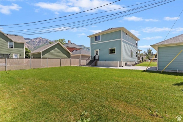 874 Cahoon St, Ogden, UT 84401 - rear view of property with a mountain view
