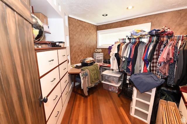 145 E 100 S, Farmington, UT 84025 - walk in closet featuring wood finished floors