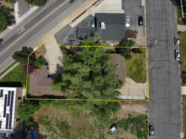145 E 100 S, Farmington, UT 84025 - aerial view of property's location featuring property boundaries highlighted