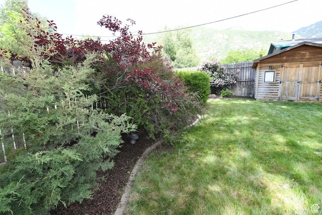 145 E 100 S, Farmington, UT 84025 - view of yard featuring a mountain view