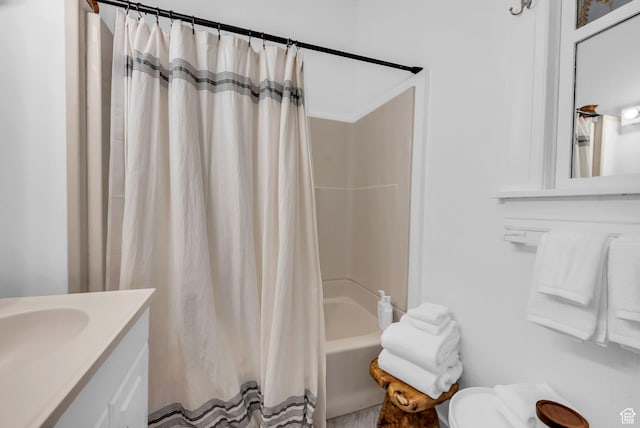 158 N 900 W, Provo, UT 84601 - bathroom with shower / bath combo, vanity, and toilet