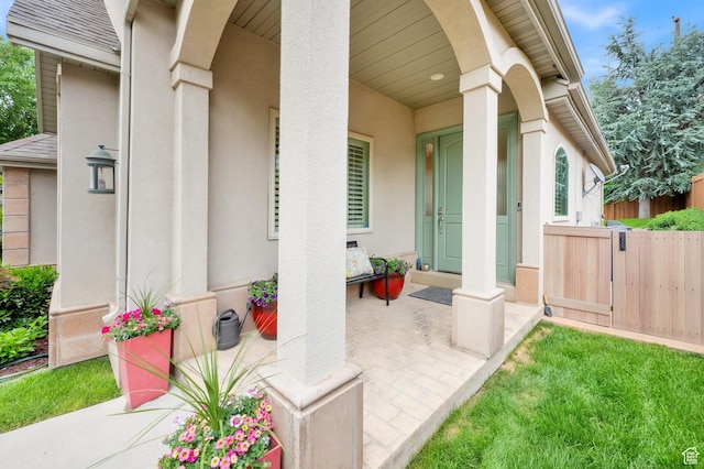 7195 S Villandrie Ln E, Cottonwood Heights, UT 84121 - view of porch
