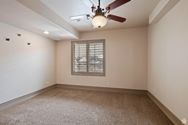 2908 W Bison Ridge Rd, South Jordan, UT 84095 - carpeted empty room featuring a ceiling fan and baseboards