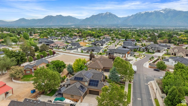 2908 W Bison Ridge Rd, South Jordan, UT 84095 - aerial perspective of suburban area with a mountainous background