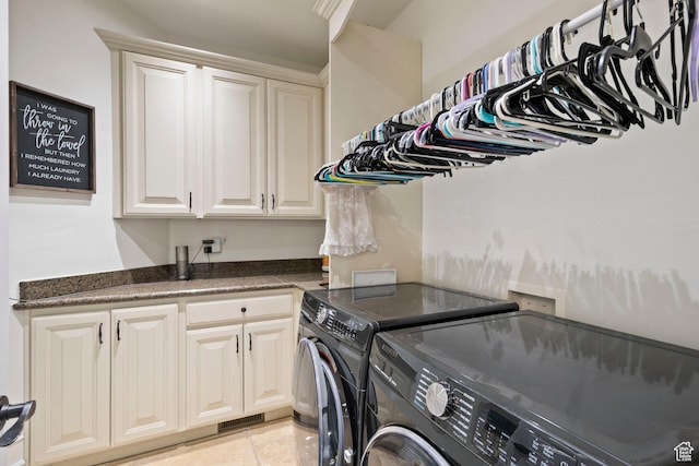 2908 W Bison Ridge Rd, South Jordan, UT 84095 - washroom featuring washing machine and clothes dryer and cabinet space