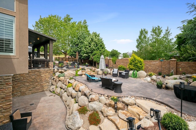 2908 W Bison Ridge Rd, South Jordan, UT 84095 - view of patio