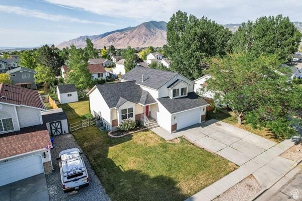 755 E 890 N, Tooele, UT 84074 - aerial view of residential area with a mountainous background