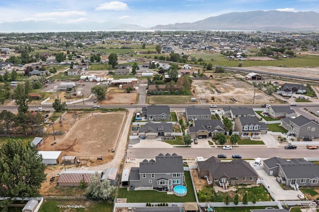 1314 W 1550 N, Lehi, UT 84043 - aerial view of residential area featuring a mountainous background
