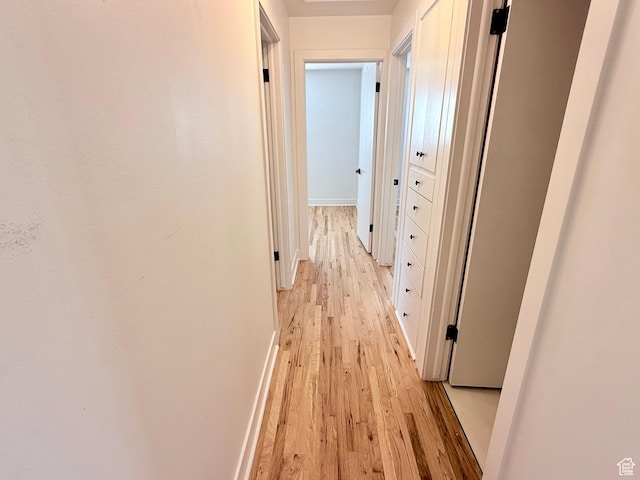 573 E 1600 S, Bountiful, UT 84010 - hallway featuring light wood finished floors and baseboards