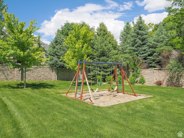 6192 W Ridge Rd, Highland, UT 84003 - view of jungle gym