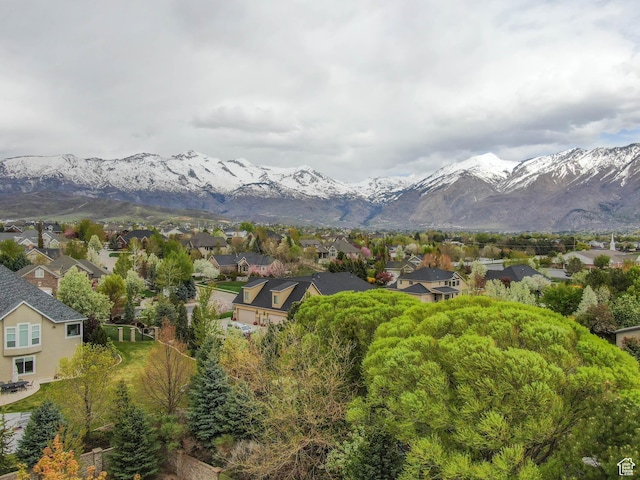 6192 W Ridge Rd, Highland, UT 84003 - mountain view with nearby suburban area