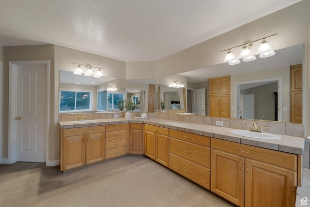 6192 W Ridge Rd, Highland, UT 84003 - full bathroom with double vanity