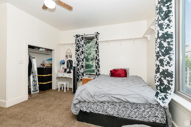 77 N 1st W, Preston, ID 83263 - carpeted bedroom with ceiling fan and baseboards
