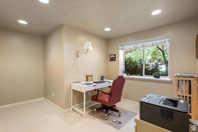 1111 E Bench View Dr, Ogden, UT 84404 - carpeted office space featuring recessed lighting and baseboards