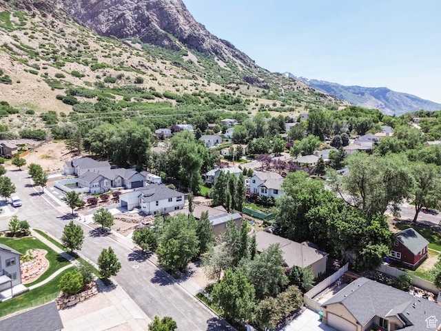 1111 E Bench View Dr, Ogden, UT 84404 - aerial view of residential area with mountains
