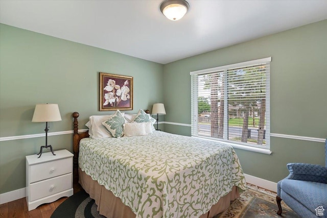 3272 N 175 W, North Ogden, UT 84414 - bedroom featuring baseboards and wood finished floors