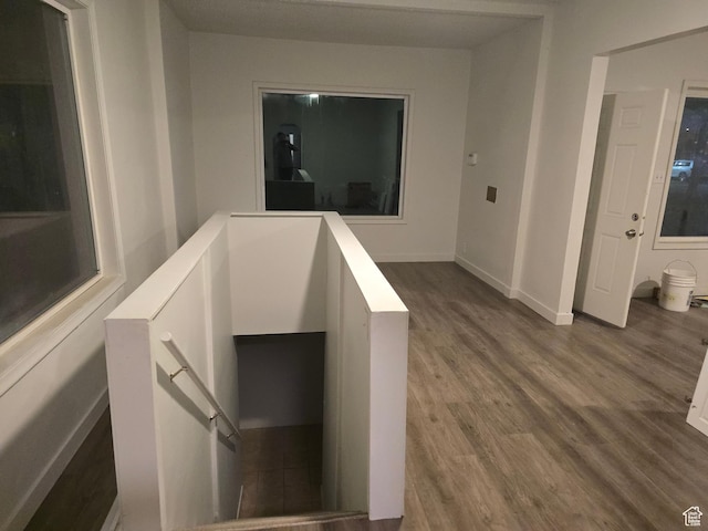 530 E 31st St, Ogden, UT 84403 - stairs with wood finished floors and baseboards