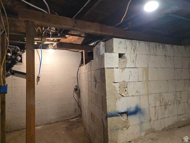 530 E 31st St, Ogden, UT 84403 - view of unfinished basement