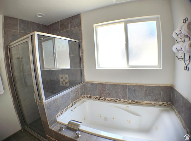 506 E 670 N, Tooele, UT 84074 - full bathroom featuring a stall shower and a jetted tub