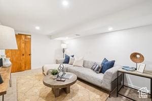 3525 E Ceres Dr S, Millcreek, UT 84124 - living area with recessed lighting