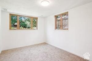 3525 E Ceres Dr S, Millcreek, UT 84124 - empty room featuring carpet flooring and baseboards
