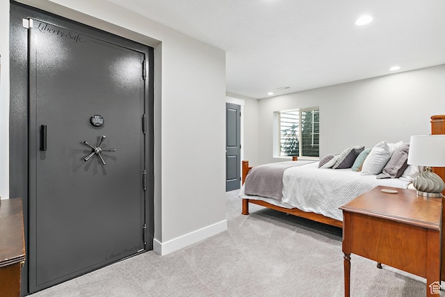 88 N Parkside Loop W, Elk Ridge, UT 84651 - bedroom featuring light colored carpet, baseboards, and recessed lighting