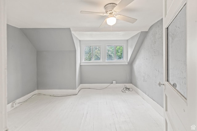 299 N 100 E, Salina, UT 84654 - additional living space featuring a ceiling fan and wood finished floors