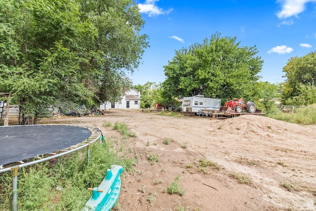 299 N 100 E, Salina, UT 84654 - view of yard with a trampoline