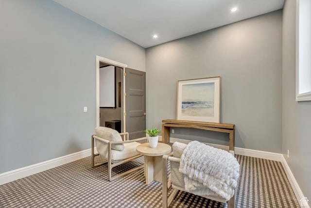 423 S 150 E, Mapleton, UT 84664 - sitting room featuring carpet and recessed lighting