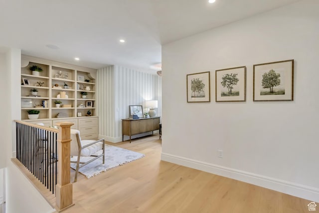 423 S 150 E, Mapleton, UT 84664 - sitting room featuring light wood-style floors and recessed lighting