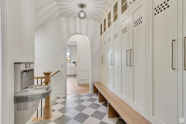 423 S 150 E, Mapleton, UT 84664 - mudroom with arched walkways and light flooring