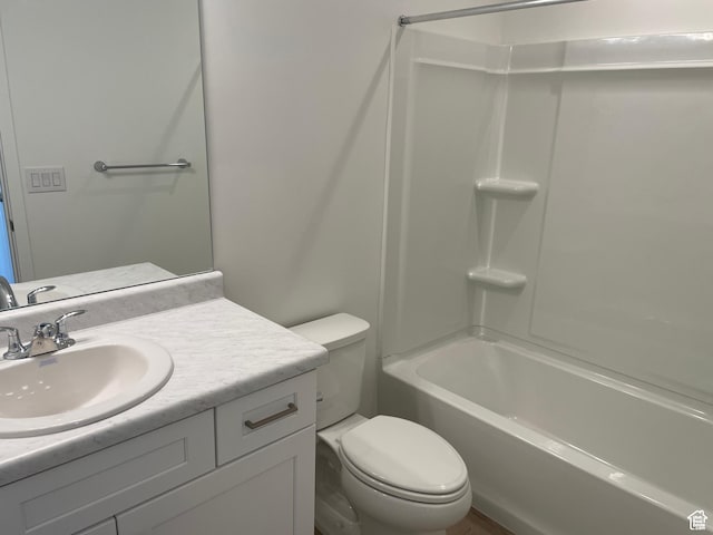 1650 N Main St N Unit 126, Layton, UT 84041 - full bathroom with vanity, toilet, and shower / washtub combination