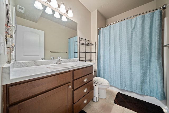 107 E Jordan Blvd Unit 506, Saratoga Springs, UT 84045 - bathroom with toilet, vanity, and tile patterned flooring